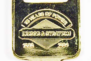 briggs and stratton 75 anniversary logo key